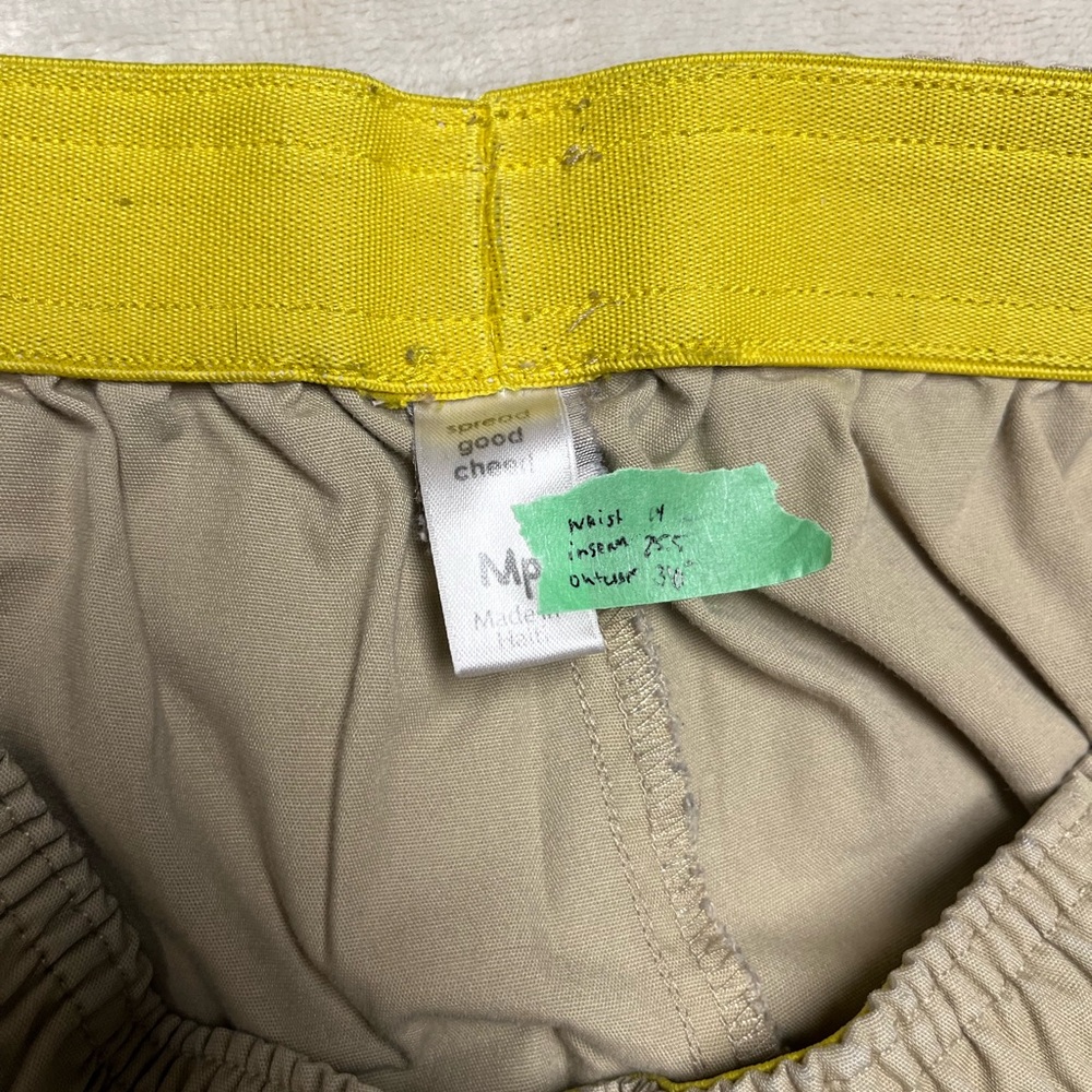 Women's Cherokee Khaki Cargo Scrub Pants - Picture 4 of 5